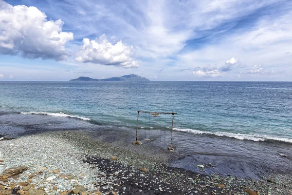 Playa Piedra Azul Flores Indonesia — Foto de Stock