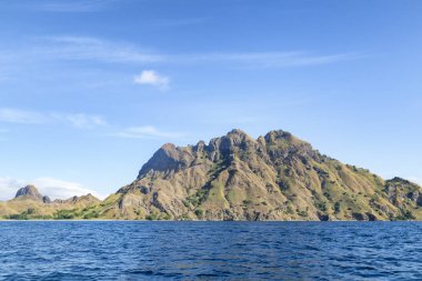 Pulau Padar Adası Komodo Ulusal Parkı'nın ilginç bir dağda. 