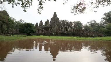 Angkor thom in siem hasadı, Kamboçya.