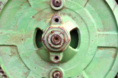 Soyut resim eski paslı metal doku. 