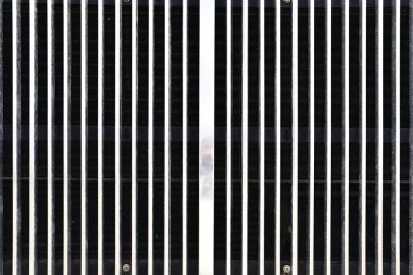 Bir yarı kamyonun Ön Panjur soyut bir görüntü. 