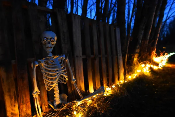 Una Imagen Oscura Perturbada Monstruos Duendes Espeluznantes Halloween — Foto de Stock