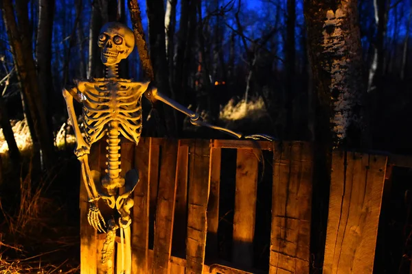 Una Imagen Oscura Perturbada Monstruos Duendes Espeluznantes Halloween — Foto de Stock