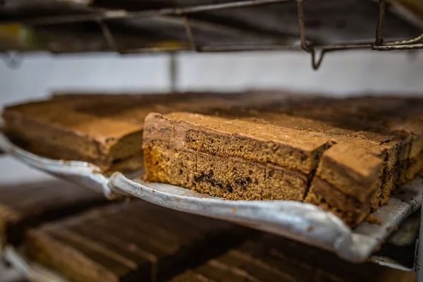 Base Para Pastel Una Panadería — Foto de Stock