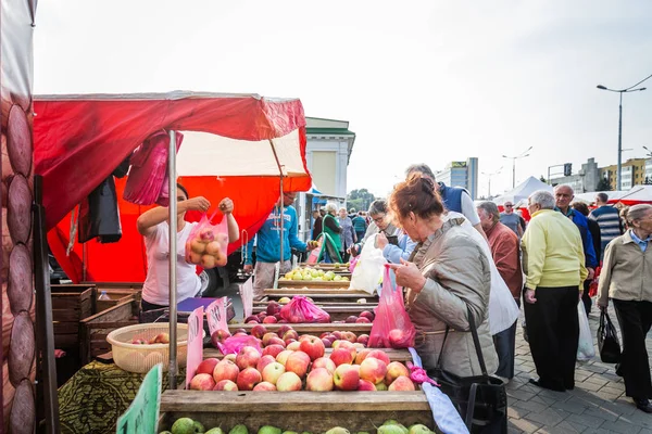 Minsk Vitryssland Oktober 2018 Jordbruksmässan Centrum — Stockfoto