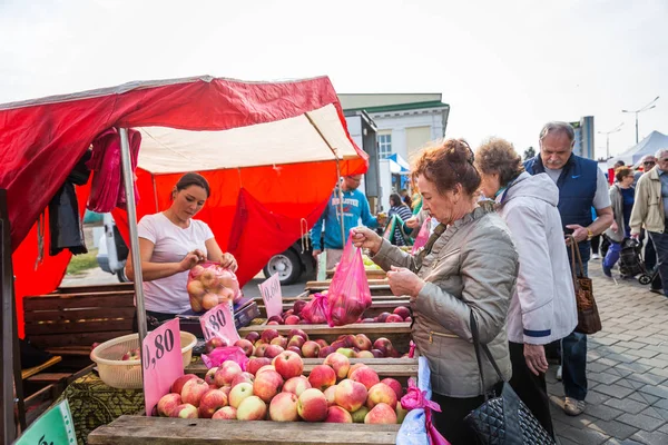 Minsk Vitryssland Oktober 2018 Jordbruksmässan Centrum — Stockfoto