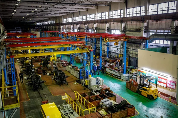 Fábrica Para Producción Tractores Componentes Para Ellos —  Fotos de Stock