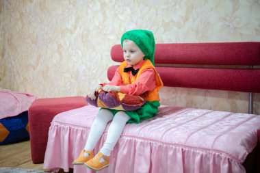 Minsk, Beyaz Rusya - 7 Yanuary, 2019: Zhdanovichsky hastalıkları aileleri tarafından terk edilmiş olan yetimler yurdu