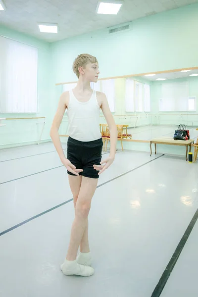 Minsk Belarus Yanuario 2019 Niños Niñas Una Escuela Privada Ballet — Foto de Stock