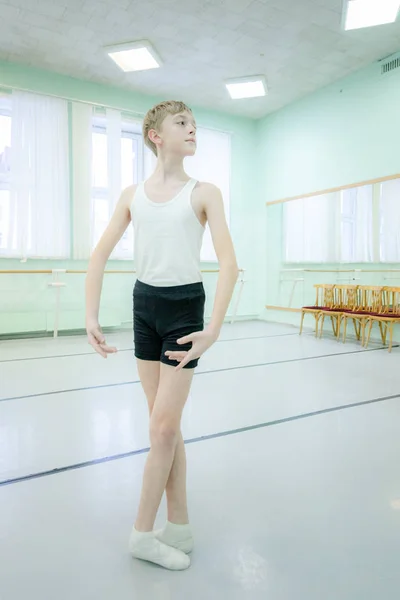 Minsk Belarus Yanvier 2019 Garçons Filles Dans Une École Ballet — Photo