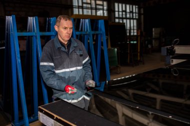 Minsk, Beyaz Rusya - 18 Şubat, 2019: fabrika üretim o için