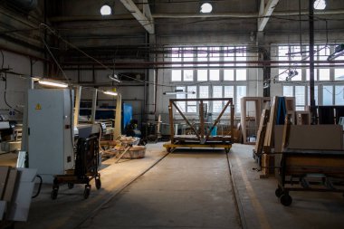 Minsk, Beyaz Rusya - 18 Şubat, 2019: fabrika üretim o için