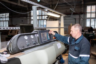 Minsk, Beyaz Rusya - 18 Şubat, 2019: fabrika üretim o için