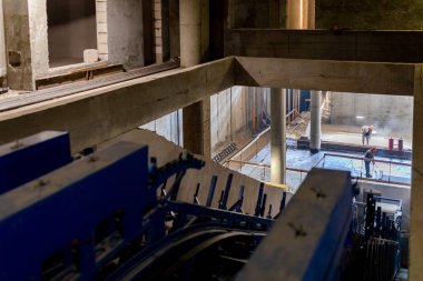 İnşaatta metro tüneli