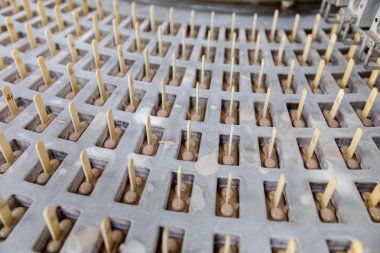 Konveyör otomatik satırları dondurma imalatı için