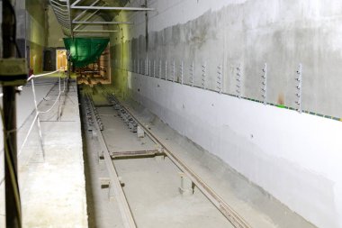 İnşaatta metro tüneli
