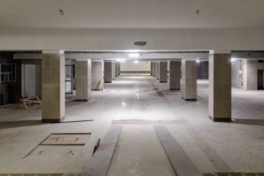 İnşaatta metro tüneli