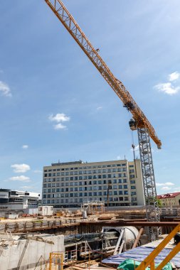 İnşaatta metro tüneli