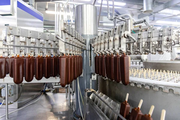 Konveyör otomatik satırları dondurma imalatı için