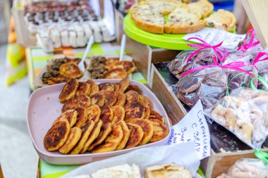 Minsk, Belarus-1 Haziran, 2019: çiftlik ecomarket