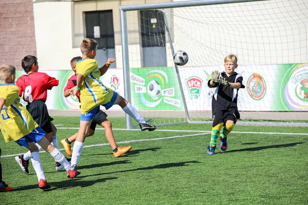 MINSK, BELARUS - 3 AGOSTO 2019: Allenamento di calcio per ki — Foto Stock