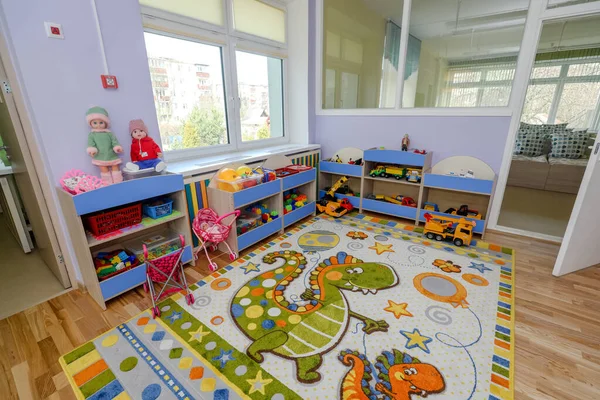 Sala Juegos Dormitorio Jardín Infantes — Foto de Stock