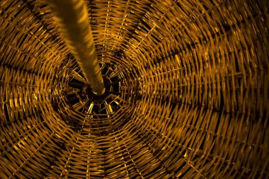 hasır plaj şemsiyesi karşı güneş ışığı kapatmak