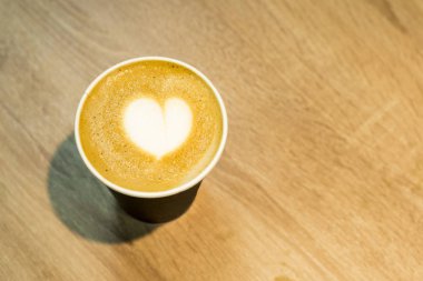 Masada sıcak Cappuccino