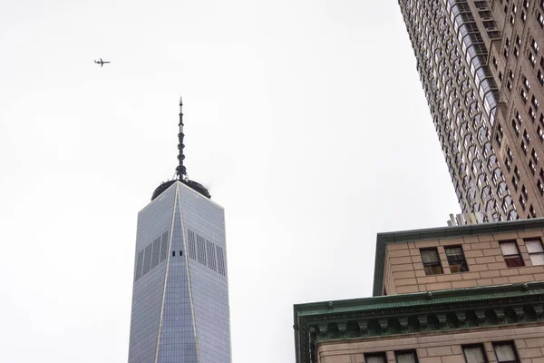 Nueva York Estados Unidos Noviembre 2018 Humo Techo Del World — Foto de Stock