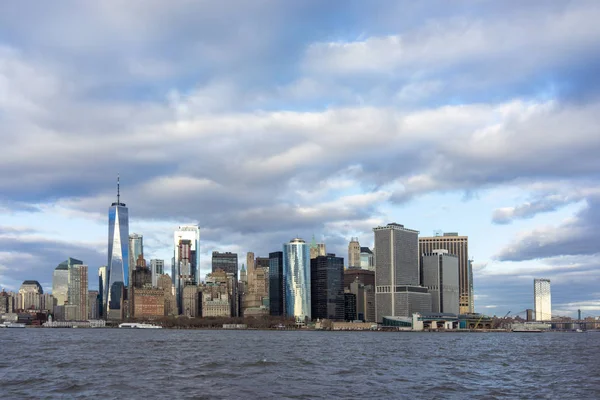 Ciudad Nueva York Panorama Horizonte Día — Foto de Stock