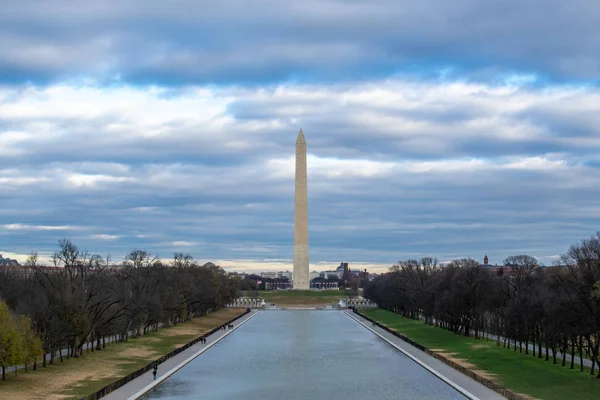 ワシントン記念碑 ワシントン 米国のナショナル モールにオベリスク — ストック写真