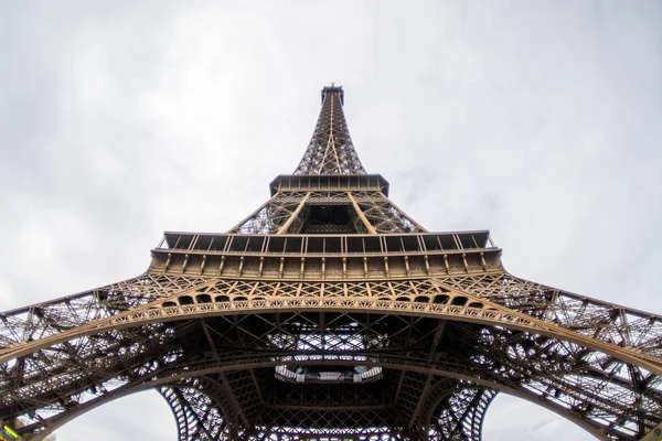 Paris France 2019 Eiffelturm Sonnigen Frühlingstag Paris Franz — Stockfoto