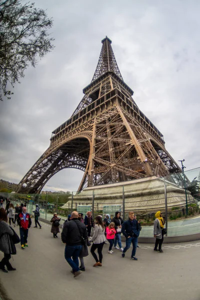 Parigi Francia 2019 Torre Eiffel Nella Soleggiata Giornata Primaverile Parigi — Foto Stock