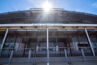 Eastern Ruthford, New Jersey - Haziran 2019: 2026 Dünya Kupası maçlarına ev sahipliği yapacak Matlife Stadyumu.