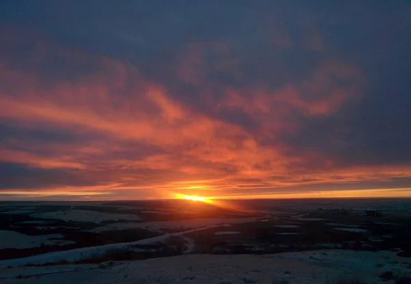 Frumos Peisaj Tundră Vară Zona Arctică Rusă Vorkuta Komi Republica — Fotografie, imagine de stoc