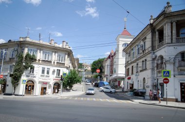 Fotoğraf yürüyüşü Sivastopol, Kırım, Karadeniz, yaz