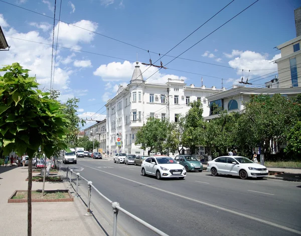 Photo Walk Sevastopol Crimea Black Sea Summer — Stock Photo, Image