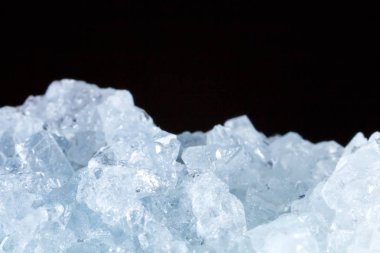 Mineral Celestine. Mineral doku. Makro doğal gemstone çekim. Ham maden. Arka plan.