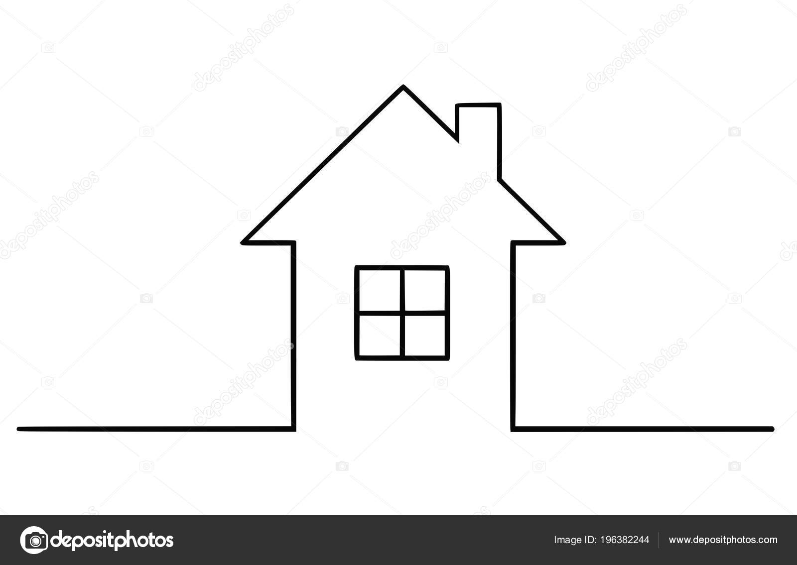 Featured image of post Simple House Outline Vector - Download transparent house vector png for free on pngkey.com.