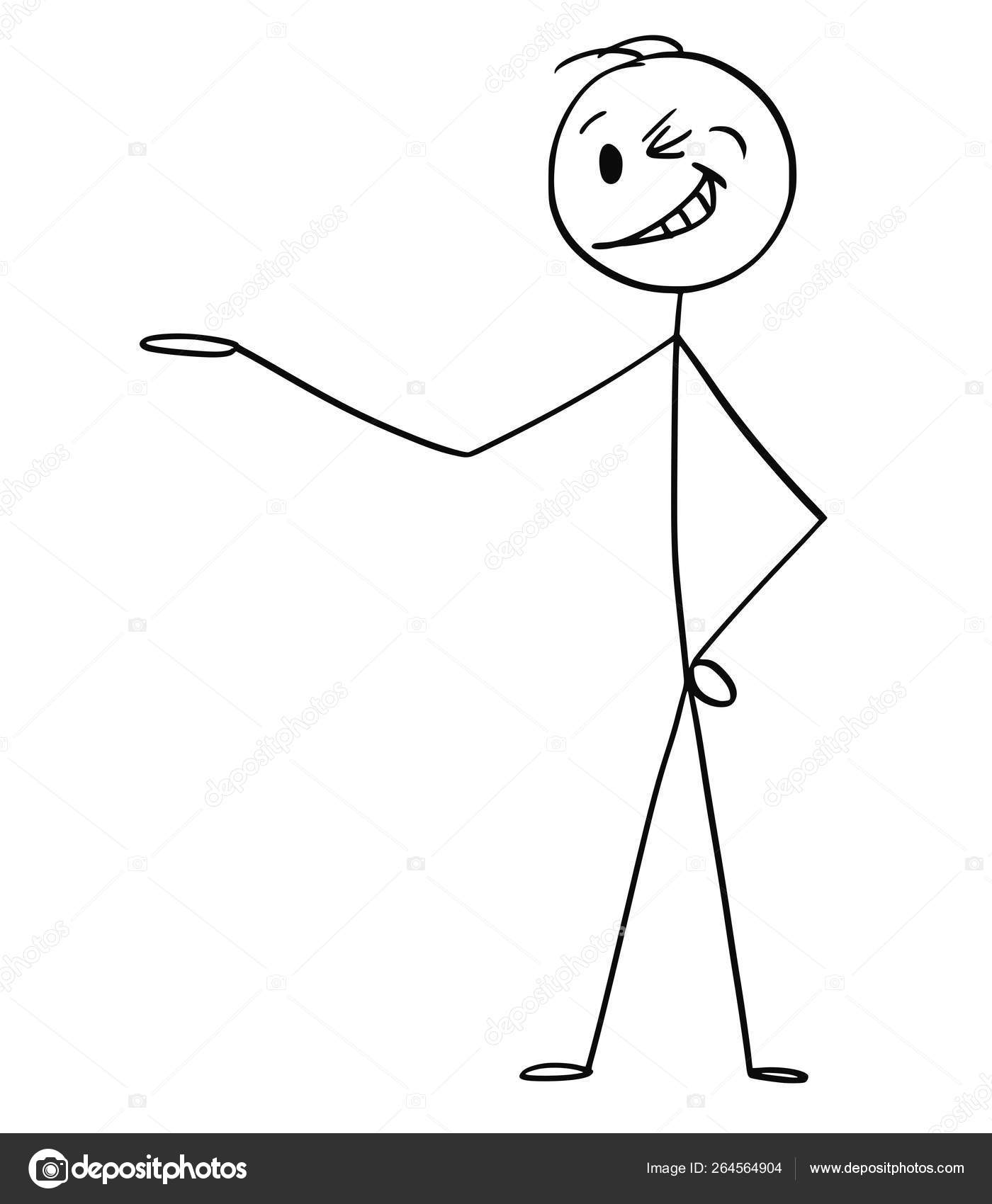 Moonwalk stick figure emoticon