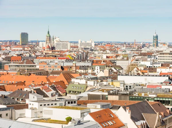 Aerial View City Munich Bavaria Germany — Stock Photo, Image