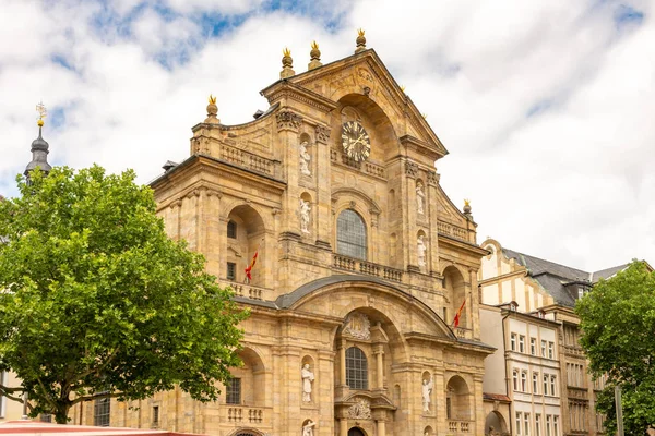 Gevel Van Historische Kerk Van Martin Bamberg Duitsland — Stockfoto