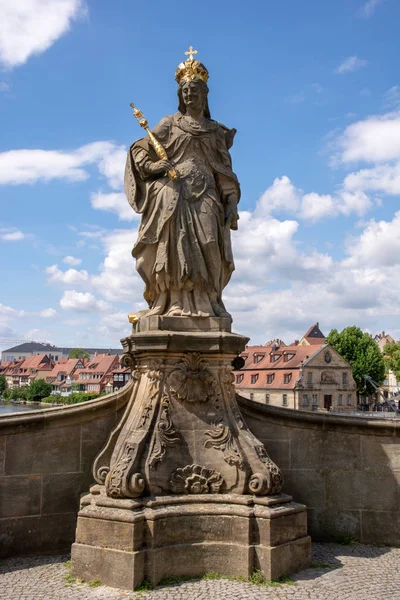 Heykel Kunigunde Bamberg Johann Peter Benkert Inşa 1750 — Stok fotoğraf