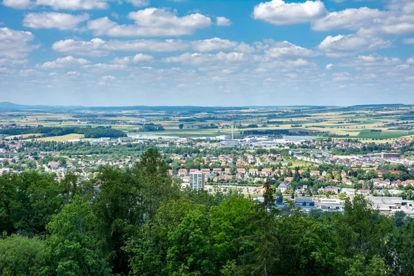 Aerial View Coburg Franconia Germany — Stock Photo, Image