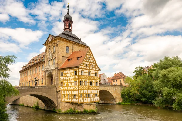 Prefeitura Histórica Bamberg Franconia Alemanha — Fotografia de Stock