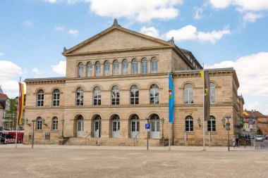 Coburg, Almanya - 20 Haziran: (Landestheater denir) neoklasik tiyatro Coburg, Almanya üzerinde 20 Haziran 2018.