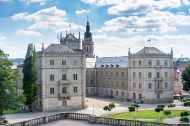 Coburg, Almanya - 20 Haziran: Ehrenburg Sarayı Coburg, Almanya üzerinde 20 Haziran 2018.