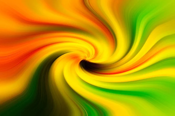 Farverig Abstrakt Twirl Effekt Baggrund - Stock-foto