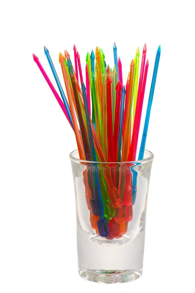 Closeup Colorful Isolated Food Sticks — Stock Photo, Image