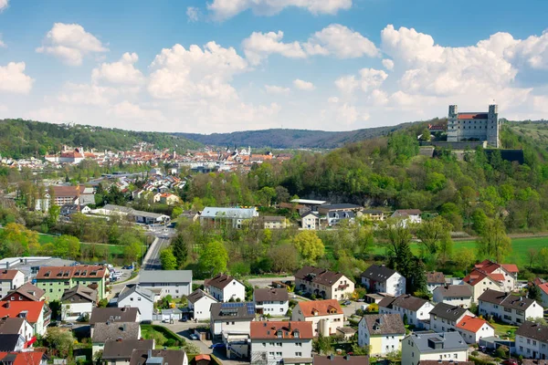 Vista aérea de la ciudad de Eichstaett —  Fotos de Stock
